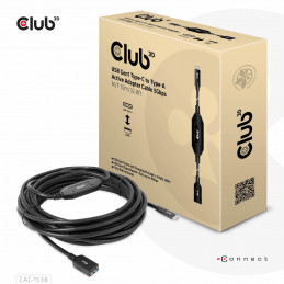 CLUB3D CAC-1538 USB-kaapeli 10 m