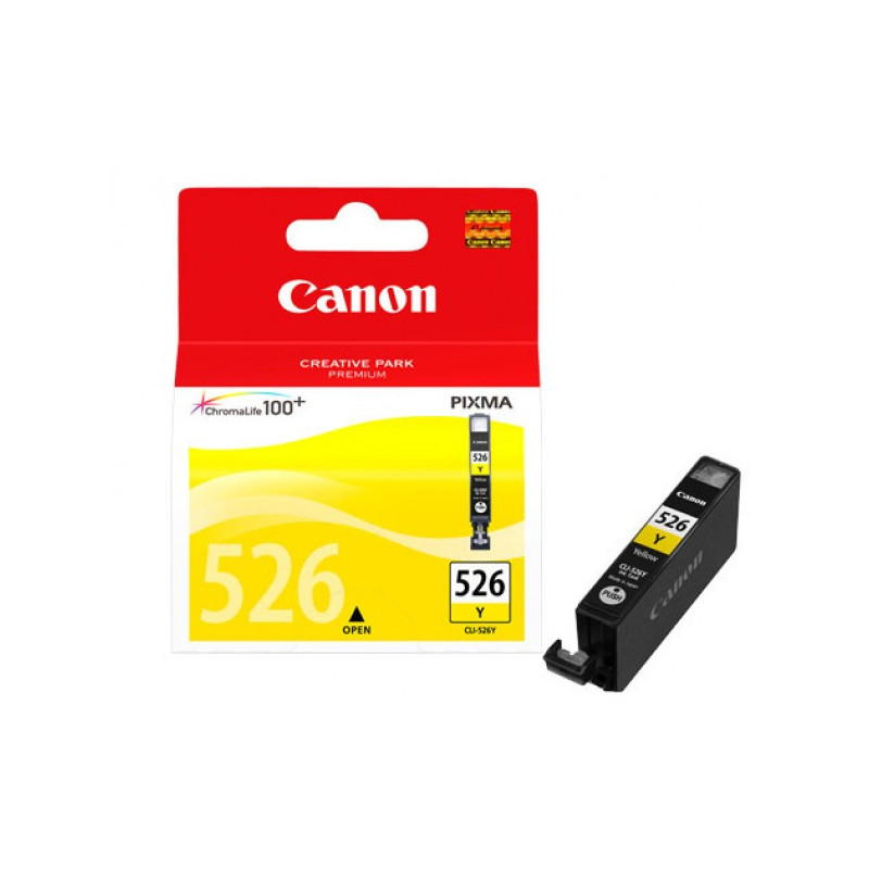 Canon CLI-526 Y mustekasetti 1 kpl Alkuperäinen Keltainen