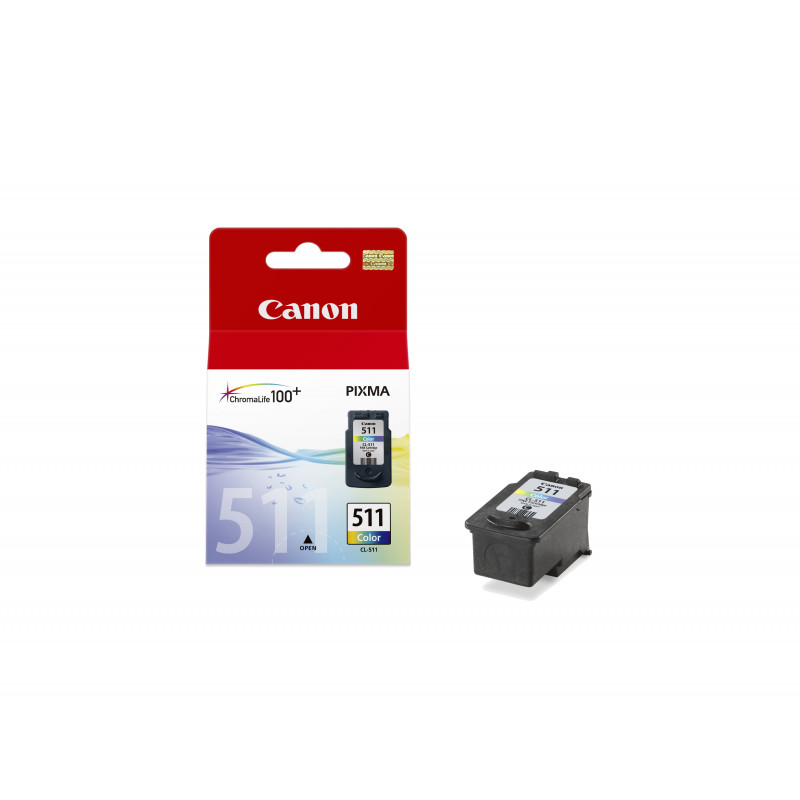 Canon CL-511 mustekasetti 1 kpl Alkuperäinen Syaani, Magenta, Keltainen