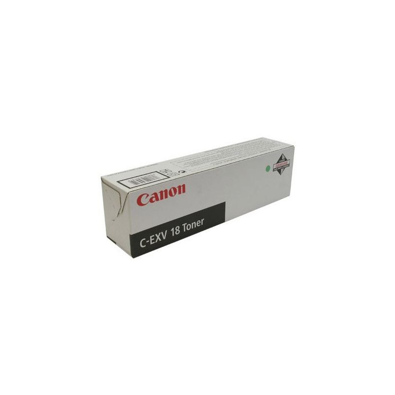 Canon Toner C-EVX 18 for iR1018 iR1022 Black värikasetti 1 kpl Alkuperäinen Musta