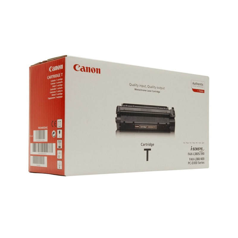 Canon Toner T värikasetti 1 kpl Alkuperäinen Musta