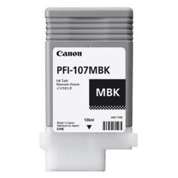 Canon PFI-107MBK mustekasetti 1 kpl Alkuperäinen Mattamusta