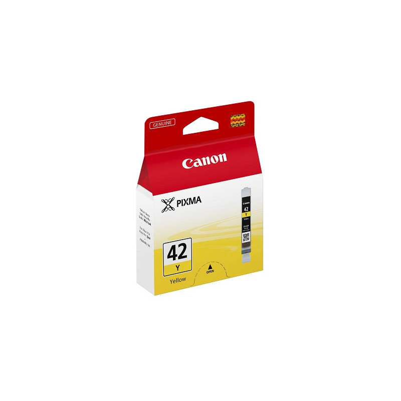 Canon CLI-42 Y mustekasetti 1 kpl Alkuperäinen Perusvärintuotto Keltainen