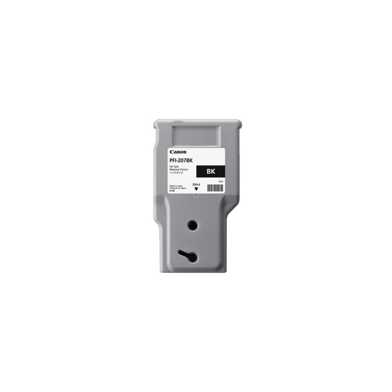 Canon PFI-207 BK mustekasetti 1 kpl Alkuperäinen Musta