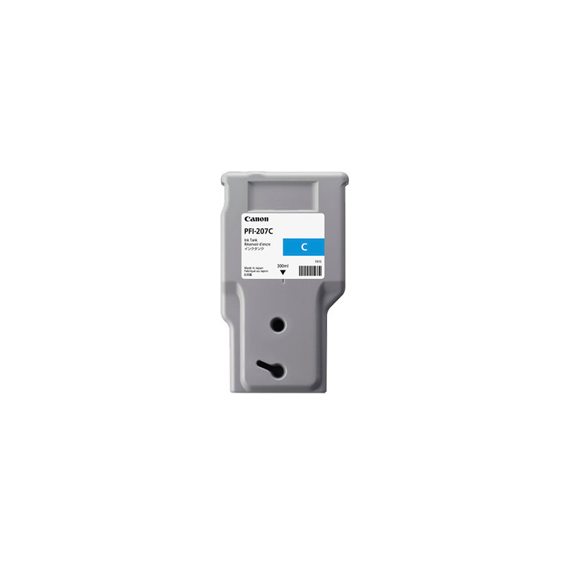 Canon PFI-207 mustekasetti 1 kpl Alkuperäinen Syaani