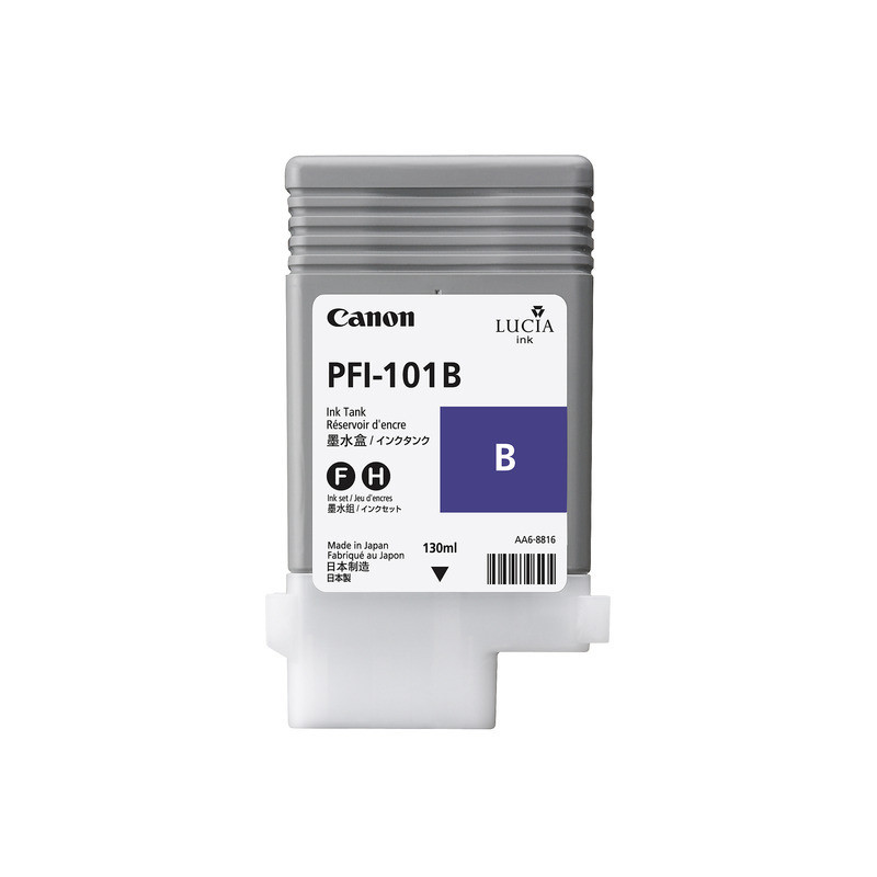 Canon PFI-101B mustekasetti 1 kpl Alkuperäinen Sininen