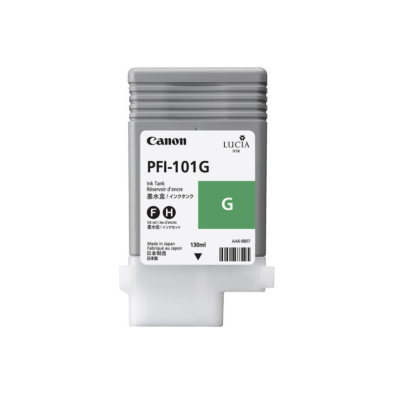 Canon PFI-101G mustekasetti 1 kpl Alkuperäinen Vihreä
