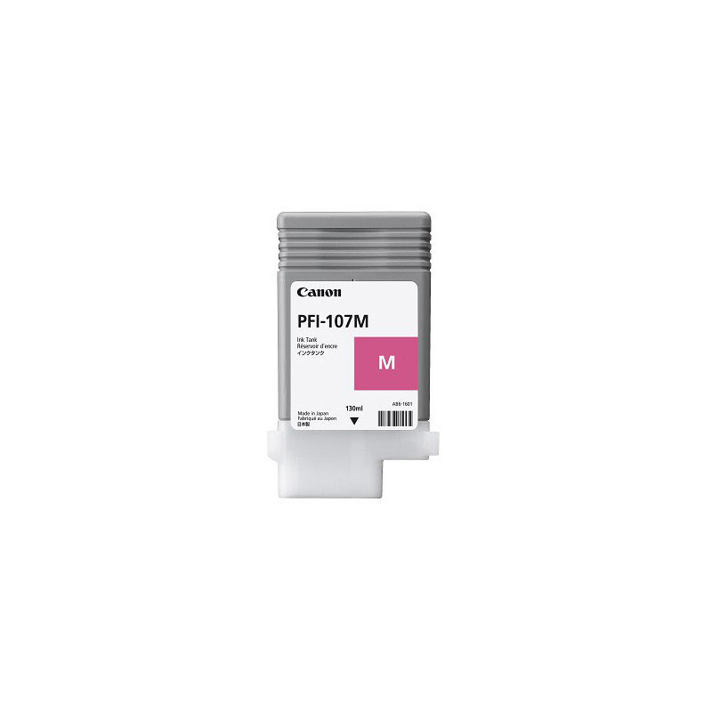 Canon PFI-107M mustekasetti 1 kpl Alkuperäinen Magenta