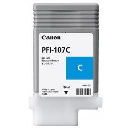 Canon PFI-107C mustekasetti 1 kpl Alkuperäinen Syaani