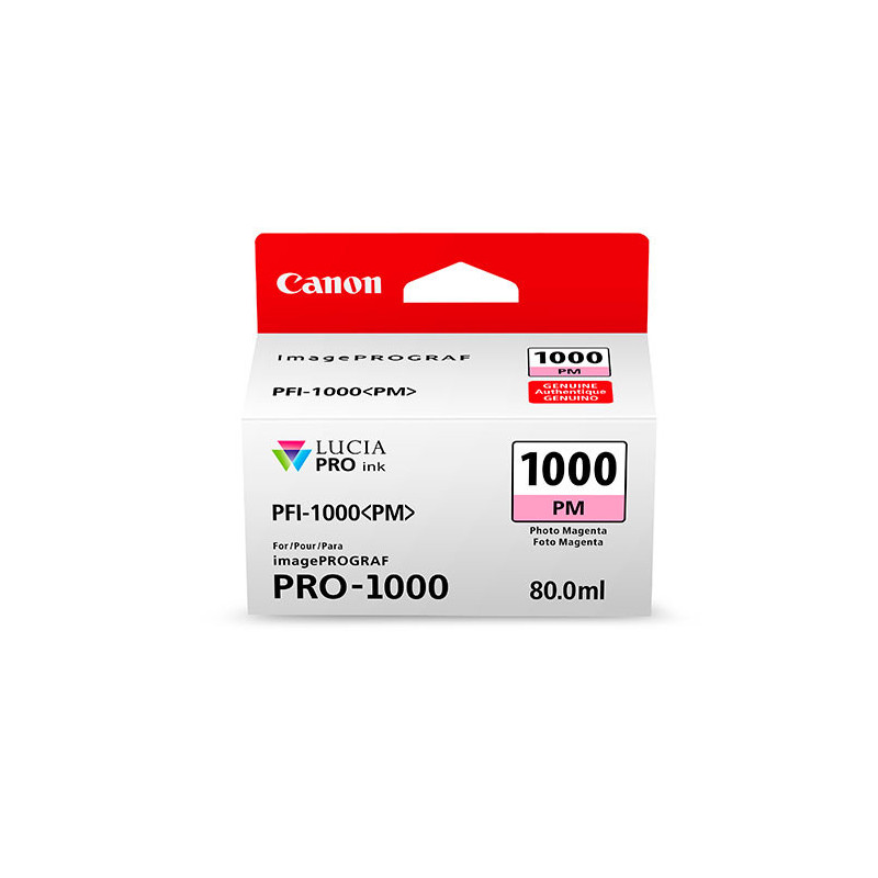Canon PFI-1000 PM mustekasetti Alkuperäinen Valokuva magenta