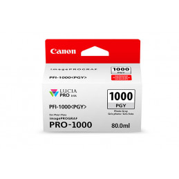 Canon PFI-1000 PGY mustekasetti Alkuperäinen Valokuva harmaa