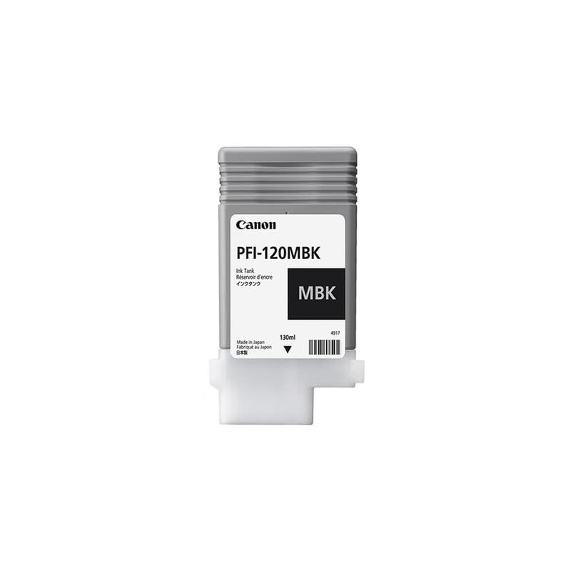 Canon PFI-120MBK mustekasetti 1 kpl Alkuperäinen Mattamusta