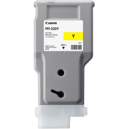 Canon PFI-320Y mustekasetti 1 kpl Alkuperäinen Keltainen