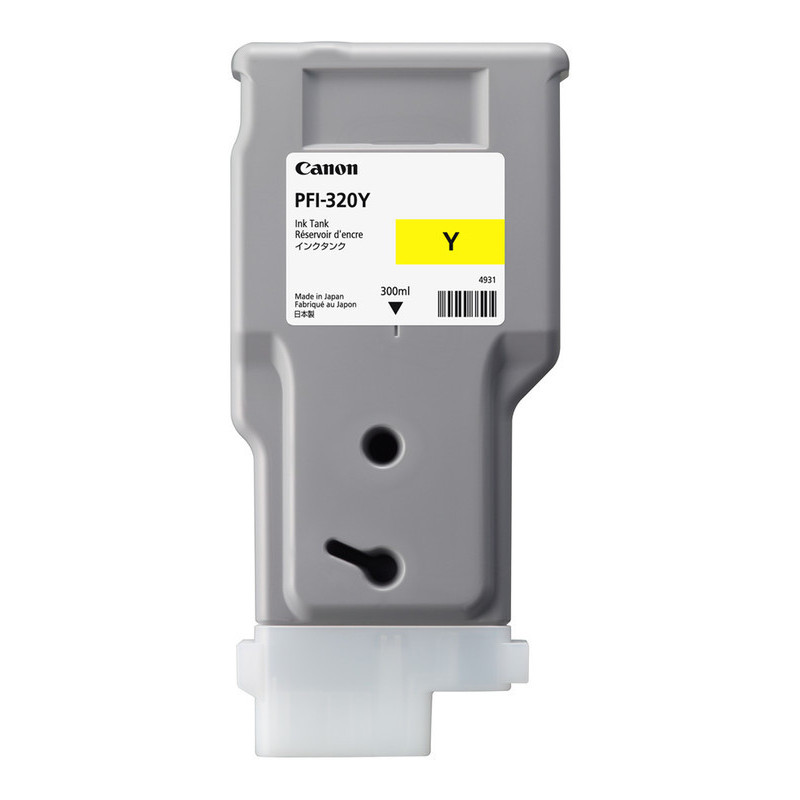 Canon PFI-320Y mustekasetti 1 kpl Alkuperäinen Keltainen