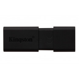 Kingston Technology DataTraveler 100 G3 USB-muisti 128 GB USB A-tyyppi 3.2 Gen 1 (3.1 Gen 1) Musta