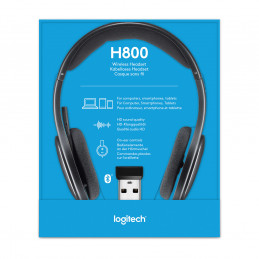 Logitech H800 Kuulokkeet Pääpanta Bluetooth Musta