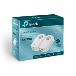 TP-LINK TL-PA8010P KIT PowerLine-verkkosovitin 1300 Mbit s Ethernet LAN Valkoinen 2 kpl