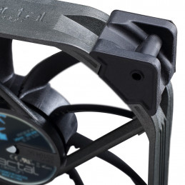 Fractal Design Venturi HF-14 Tietokonekotelo Tuuletin 14 cm Musta, Harmaa