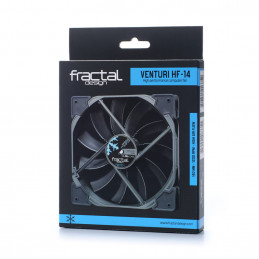 Fractal Design Venturi HF-14 Tietokonekotelo Tuuletin 14 cm Musta, Harmaa