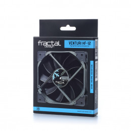 Fractal Design Venturi HP-12 PWM Tietokonekotelo Tuuletin 12 cm Musta, Harmaa