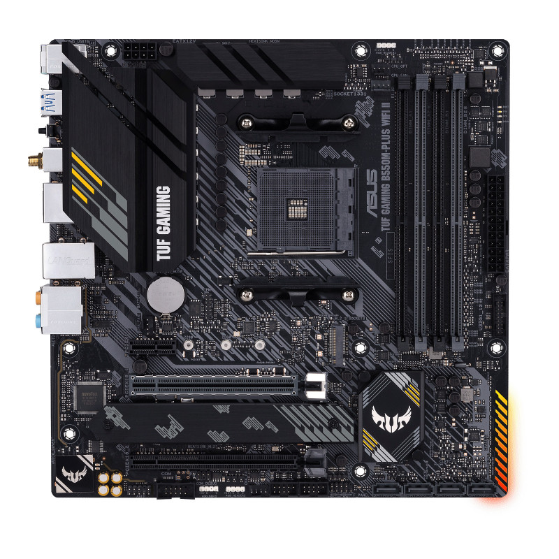 ASUS TUF GAMING B550M-PLUS WIFI II AMD B550 Kanta AM4 mikro ATX