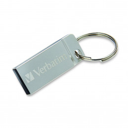 Verbatim Metal Executive USB-muisti 32 GB USB A-tyyppi 2.0 Hopea
