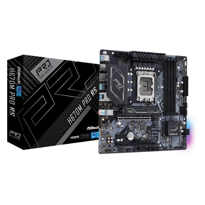 Asrock H670M Pro RS LGA 1700