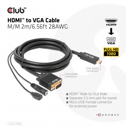 CLUB3D CAC-1712 HDMI-kaapeli