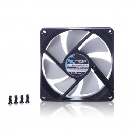 Fractal Design Silent Series R3 92mm Tietokonekotelo Tuuletin 9,2 cm Musta, Valkoinen