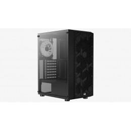 Aerocool Hive-G-BK-v3 Midi Tower Musta