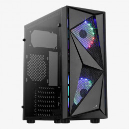 Aerocool Glider Tempered Glass Musta