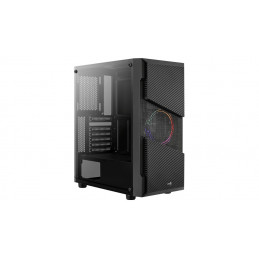 Aerocool Menace Saturn FRGB Midi Tower Musta