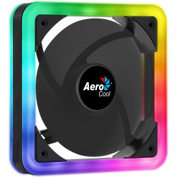 Aerocool Edge 14 Tietokonekotelo Jäähdytin 14 cm Musta