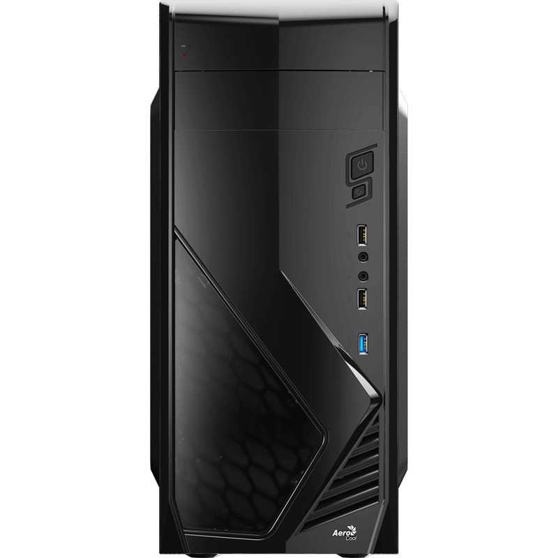 Aerocool CS‐1102 Midi Tower Musta