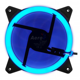 Aerocool Rev Blue Tietokonekotelo Tuuletin 12 cm Musta