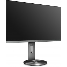 AOC 90 Series I2490PXQU BT tietokoneen litteä näyttö 60,5 cm (23.8") 1920 x 1080 pikseliä Full HD LED Harmaa