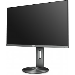 AOC 90 Series I2490PXQU BT tietokoneen litteä näyttö 60,5 cm (23.8") 1920 x 1080 pikseliä Full HD LED Harmaa