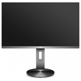 AOC 90 Series U2790PQU tietokoneen litteä näyttö 68,6 cm (27") 3840 x 2160 pikseliä 4K Ultra HD LED Harmaa