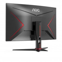 AOC G2 C24G2AE BK tietokoneen litteä näyttö 59,9 cm (23.6") 1920 x 1080 pikseliä Full HD LED Musta, Punainen