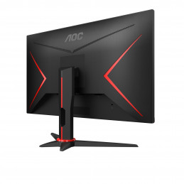 AOC G2 24G2AE BK tietokoneen litteä näyttö 60,5 cm (23.8") 1920 x 1080 pikseliä Full HD LED Musta, Punainen