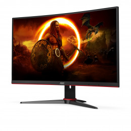 AOC G2 C27G2ZE BK tietokoneen litteä näyttö 68,6 cm (27") 1920 x 1080 pikseliä Full HD LED Musta, Punainen