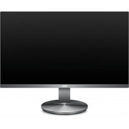 AOC 90 Series I2490VXQ BT tietokoneen litteä näyttö 60,5 cm (23.8") 1920 x 1080 pikseliä Full HD LED Harmaa