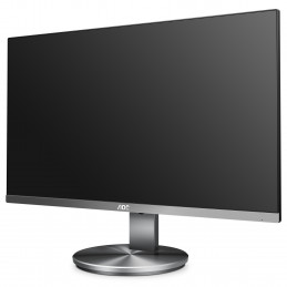 AOC 90 Series I2490VXQ BT tietokoneen litteä näyttö 60,5 cm (23.8") 1920 x 1080 pikseliä Full HD LED Harmaa