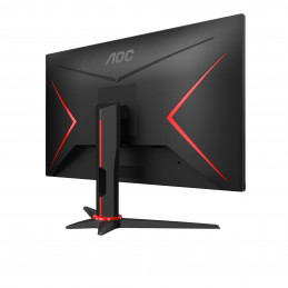 AOC 27G2SAE BK tietokoneen litteä näyttö 68,6 cm (27") 1920 x 1080 pikseliä Full HD LED Musta, Punainen