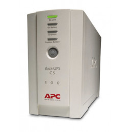 APC Back-UPS Valmiustila (ilman yhteyttä) 0,5 kVA 300 W 4 AC-pistorasia(a)