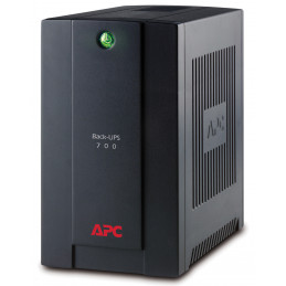 APC Back-UPS Linjainteraktiivinen 0,7 kVA 390 W 4 AC-pistorasia(a)