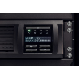 APC SMT1500RMI2UC UPS-virtalähde Linjainteraktiivinen 1,5 kVA 1000 W 4 AC-pistorasia(a)