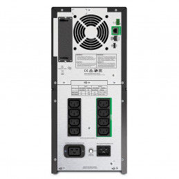 APC SMT3000IC UPS-virtalähde Linjainteraktiivinen 3 kVA 2700 W 9 AC-pistorasia(a)
