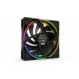 be quiet! Light Wings | 120mm PWM Triple Pack high-speed Tietokonekotelo Tuuletin 12 cm Musta 3 kpl