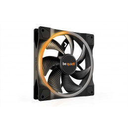 be quiet! Light Wings | 140mm PWM Tietokonekotelo Tuuletin 14 cm Musta 1 kpl